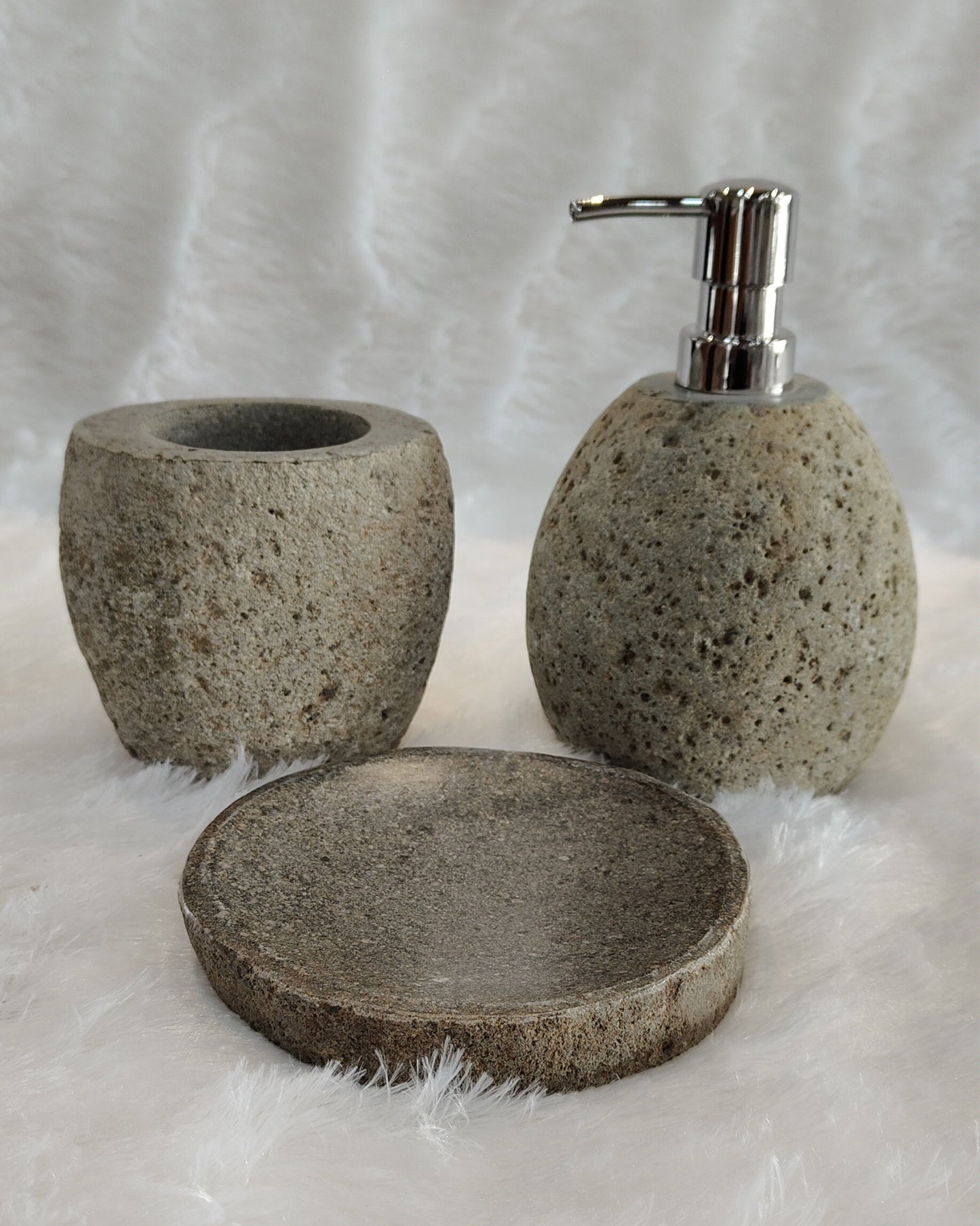 Bali Stone Bath Accessories