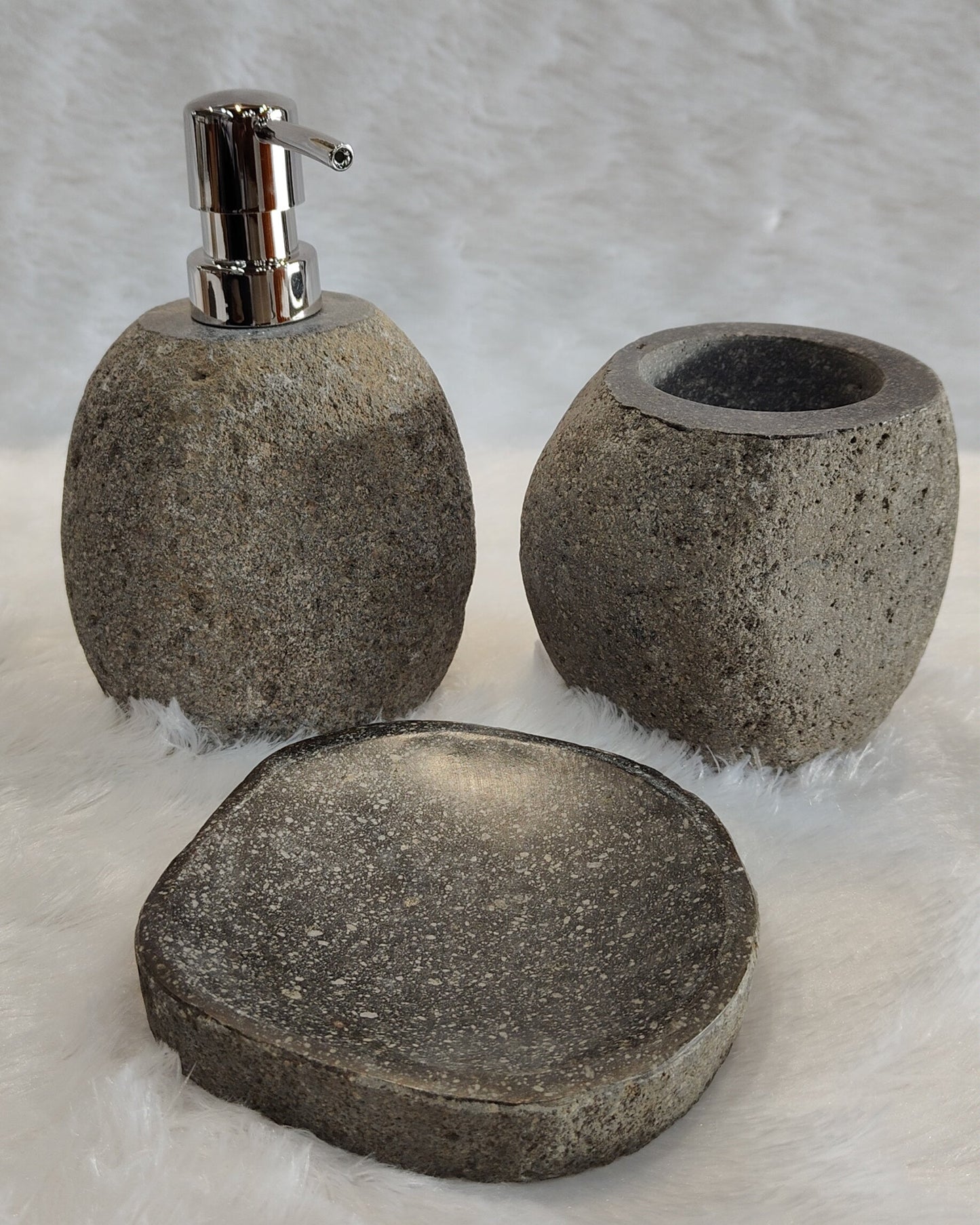 Bali Stone Bathroom Accessories