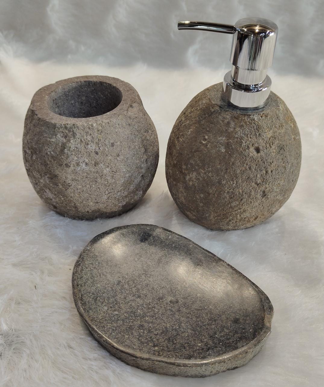 Bali Stone Bath Accessories