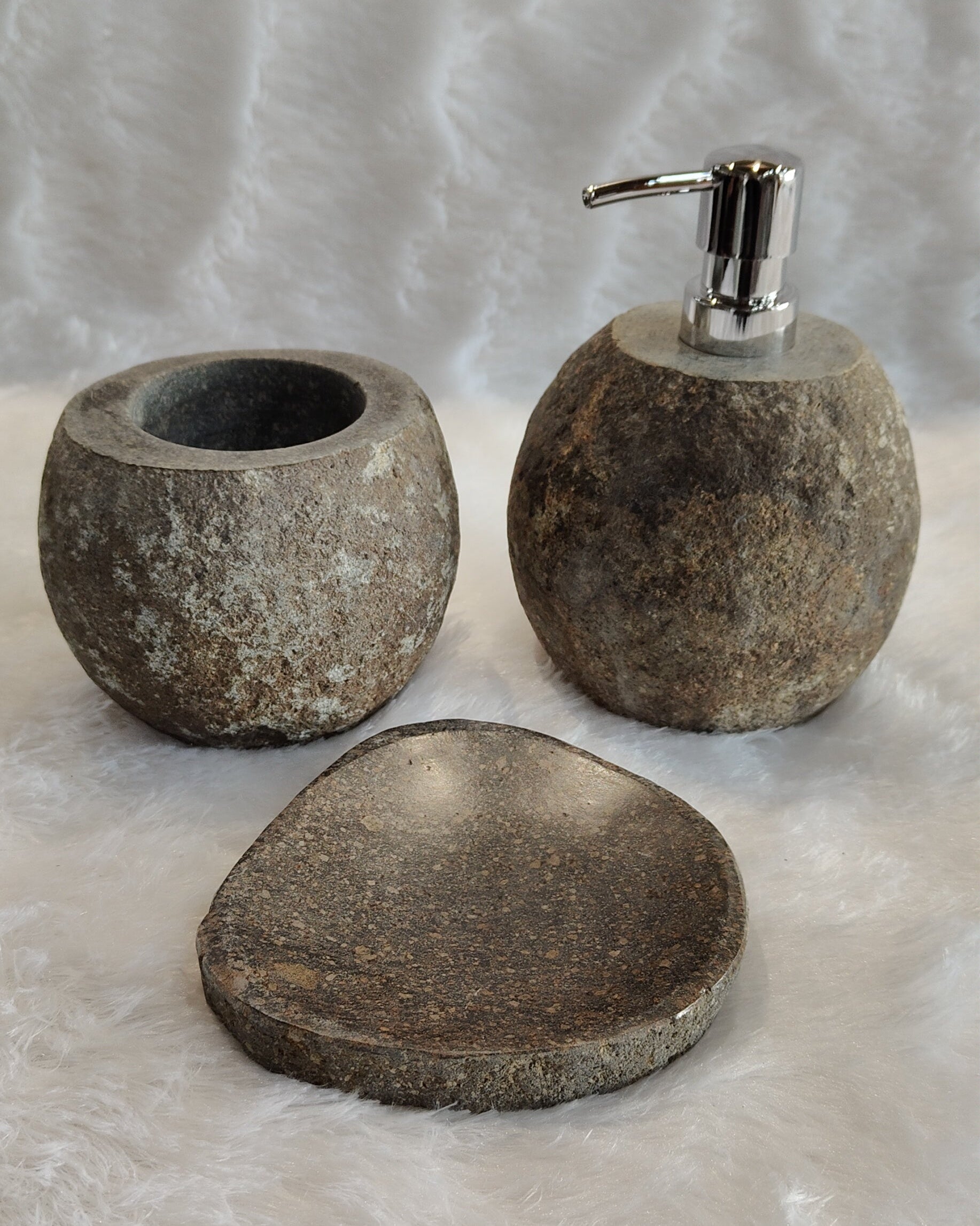 Bali Stone Bath Accessories