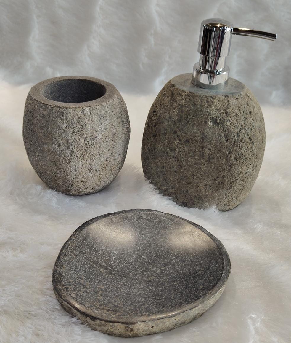 Bali Stone Bath Accessories