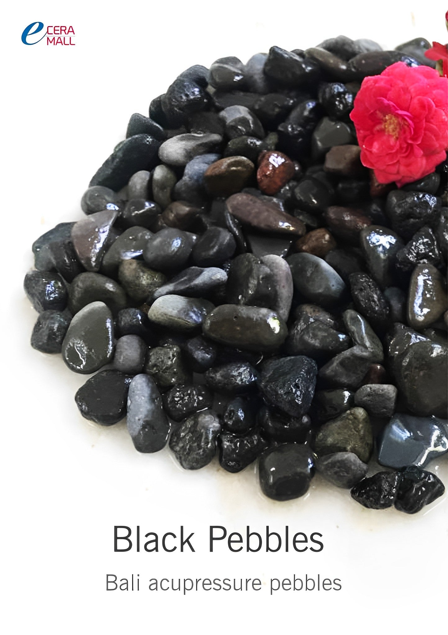 Pebble Stone -  Black in Bali collection