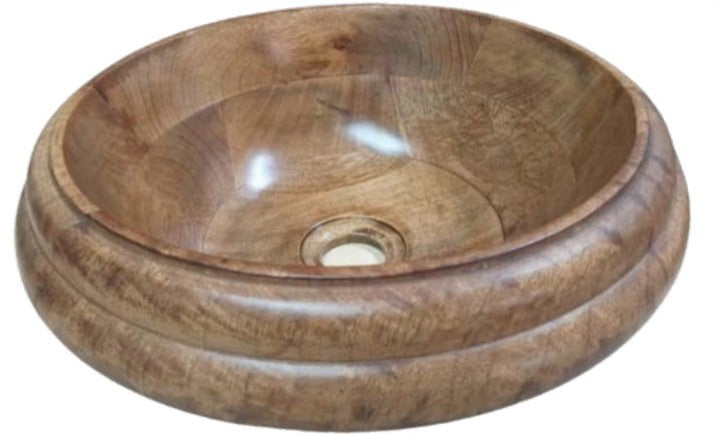 Wooden Wash Basin - Ecm-Wood 7