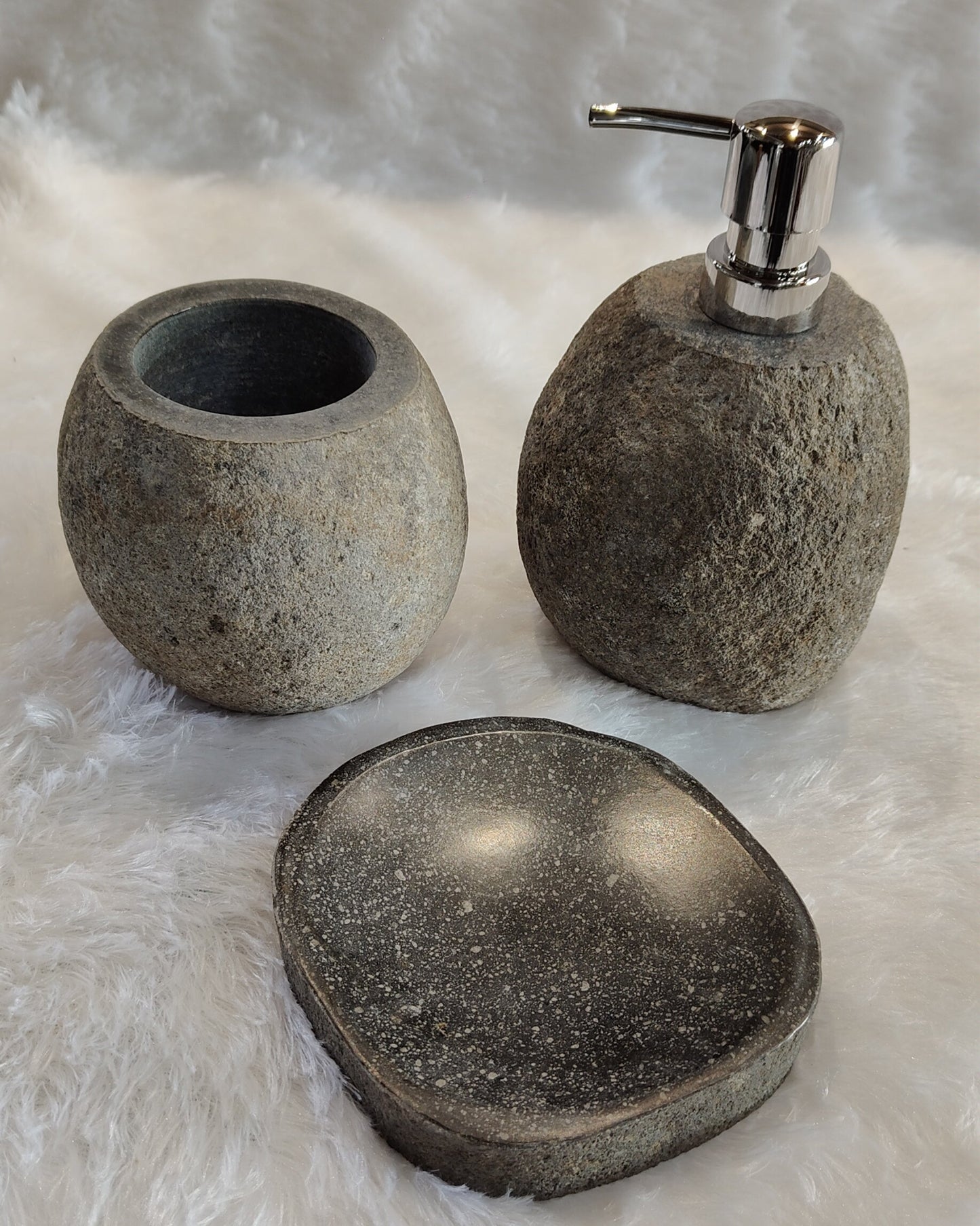 Bali Stone Bath Accessories