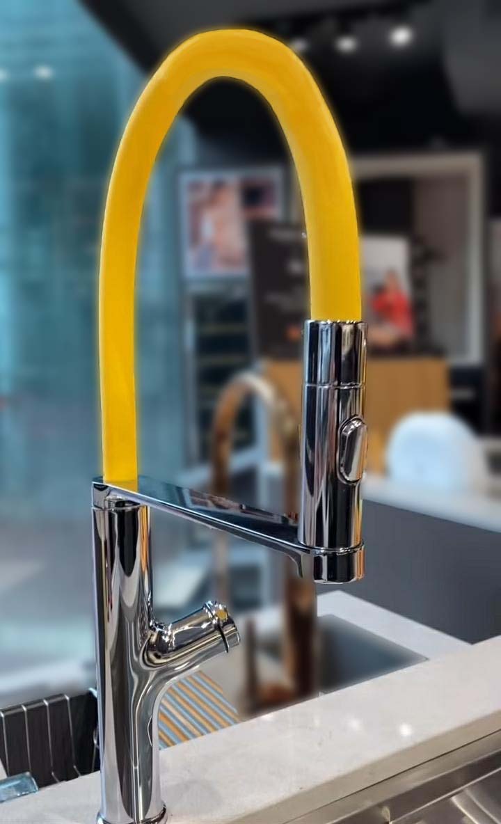 Kitchen Sink Faucet - Carysil - ALA 1511- Yellow