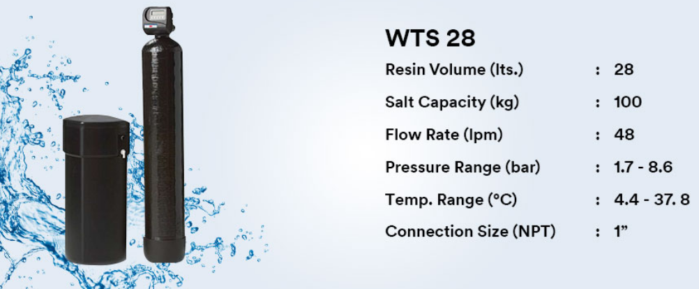 3M - IAWTS 28L with prefilter IAS801F - Automatic Water Softener