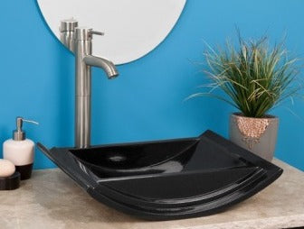 Stone Basin-Ecm-Absolute Black  - 155