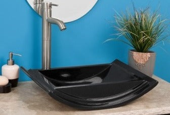 Stone Basin-Ecm-Absolute Black  - 155