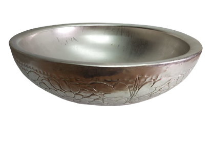 Brass Silver Plate Wash Basin