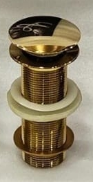 Waste Coupling - Ecm - Brass Gold - Full Thread