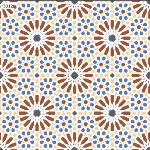 ECM - 5012 - Moroccan Tiles - 600 X 600 Mm