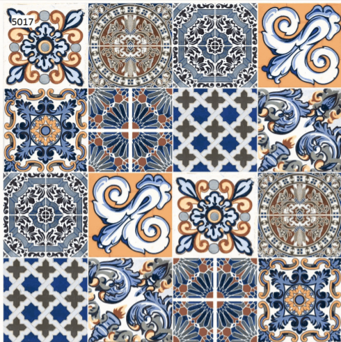 ECM - 5017 - Moroccan Tiles - 600 X 600 Mm