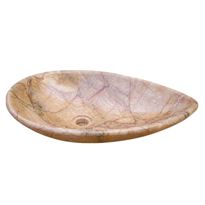 Stone Wash Basin-ECM - Boat Brown