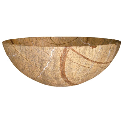 Stone Wash Basin-ECM - Brown Antiquity