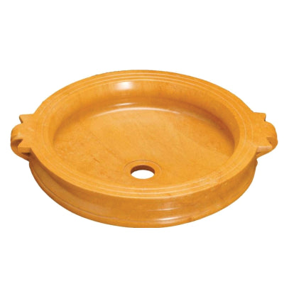 Stone Wash Basin-ECM - Calicanto Yellow