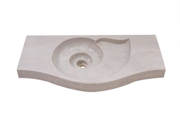 ECM - Shell White - Stone Wash Basin