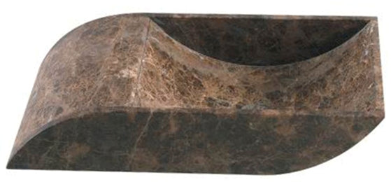 ECM - D6611 - ITALIAN BROWN STONE BASIN