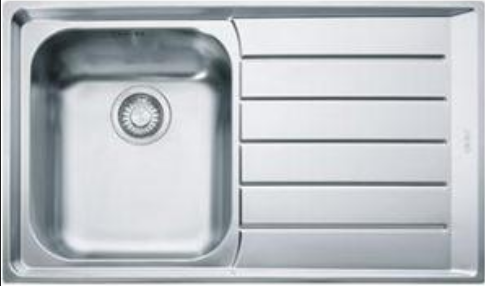 Franke - Neptune - NET - 611 -LHD - 101.0262.013  - Microdecor Finish Sink