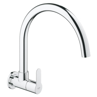 GROHE - BAU EDGE - 31228000 – Sink Tap Wall Mounted