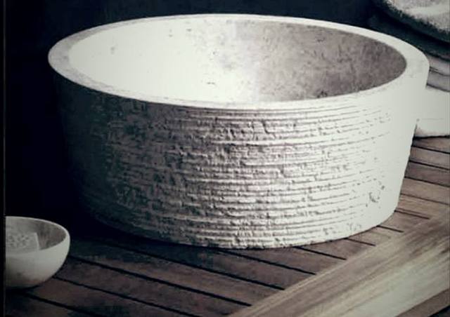 Stone Wash Basin-ECM-Bali Collection-Mataram Basin