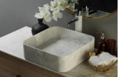 Ecm - Indian Carrara 92 - Stone Basin