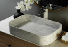 Ecm - Indian Carrara 93 - Stone Basin