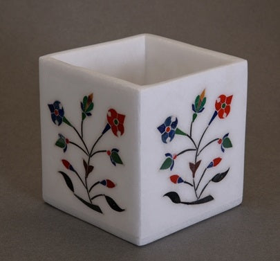 Candle Holders -Inlay Square - SGC055