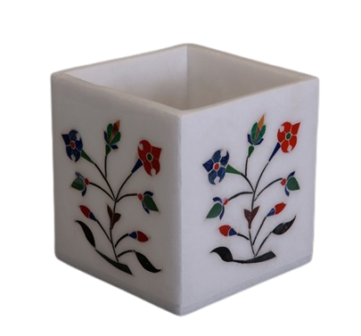 Candle Holders -Inlay Square - SGC055