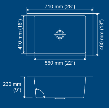 Single Bowl Sink