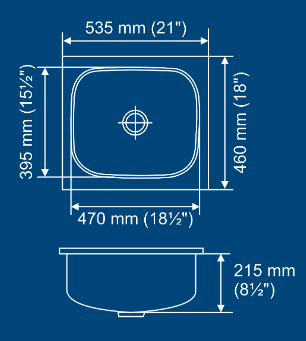 Single Bowl Sink