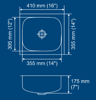 Single Bowl Kitchen Sink