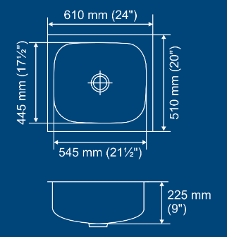 Single Bowl Sink