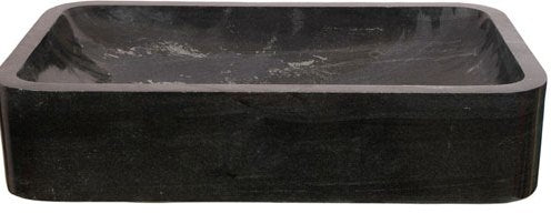 ECM - D6912 - BLACK MARBLE STONE BASINS