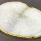 Agate coster white